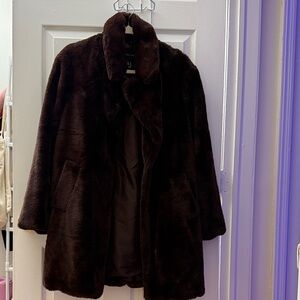 New Look Chocolate Teddy Jacket